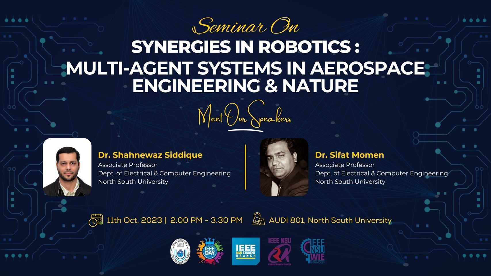 Synergies in Robotics: Multi-Agent System in Aerospace Engineering and Nature Banner